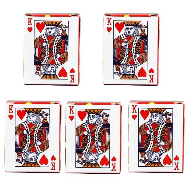 Mini Playing Cards Cute Novelty Funny Gifts Travel Toys Party Games For Kids Adults Juegos De Mesas Para Toda La Familia C251114