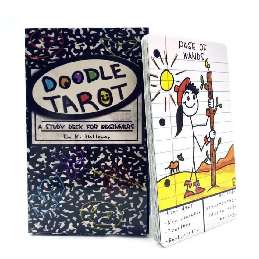 1036cm Doddle Tarot 78 Pcs Tarot Cards C251114