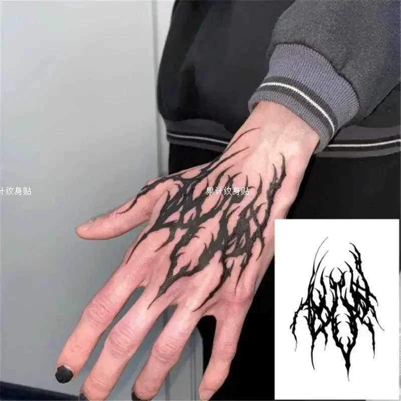 Scorpion Temporary Tattoo Stickers Men Women Hand Back Fake Tattoos Gothic Punk Persistent Tattoo Stickers Spider Tattoo StickersXJ25414