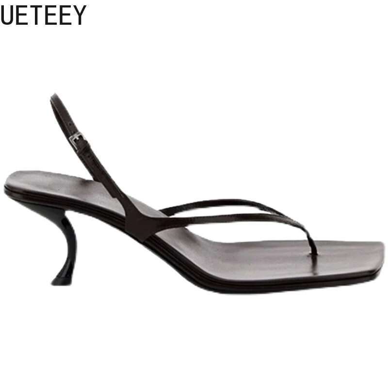 Summer High Heel Women Clip Toe Sandals Fashion Narrow Band Design Style Party Dress Sandalias Shoes