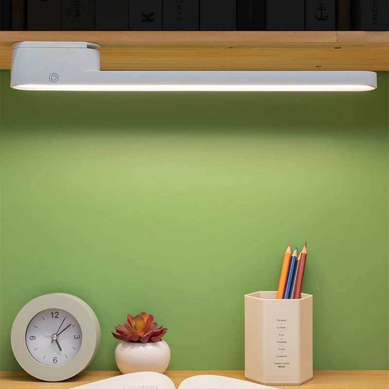 Desk Lamp Hanging Table Lamp LED USB Rechargeable Stepless Dimming Cabinet Closet Wardrobe Night Light M251114