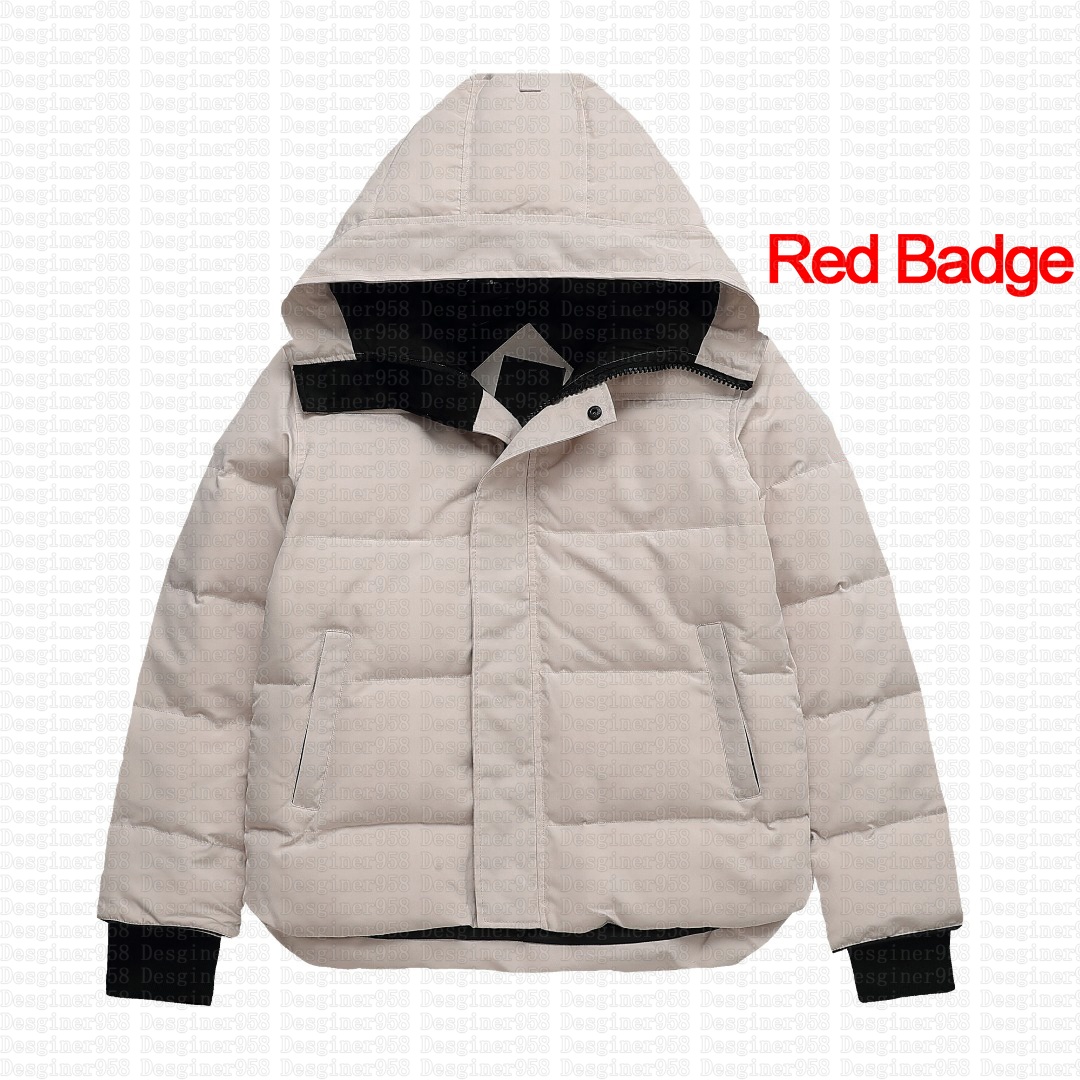 Designer Canada Down Puffer Jackets Mens Home Outdoor Outerwear Jacket Real Coyote Fur Warm Hooded Windproof Thicken Winter Coat Parka Doudoune