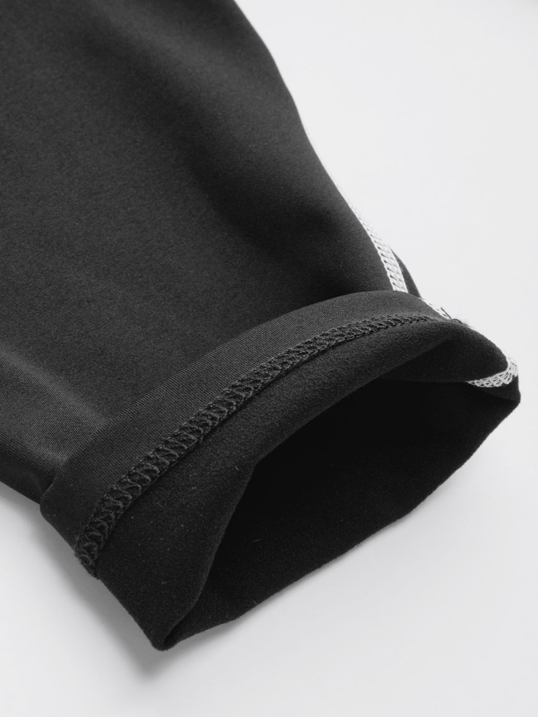 Women's Black High Rise Solid Active Leggings Slim Fit Knit Fabric For Gym Sportswear