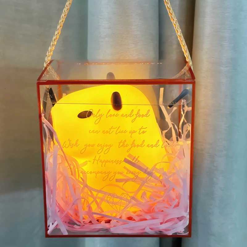 Cute Pet Capybara Night Light Cute Cartoon Silicone Bedside Sleep Night Lamp For Childrens Room Decor Birthday gift M251114