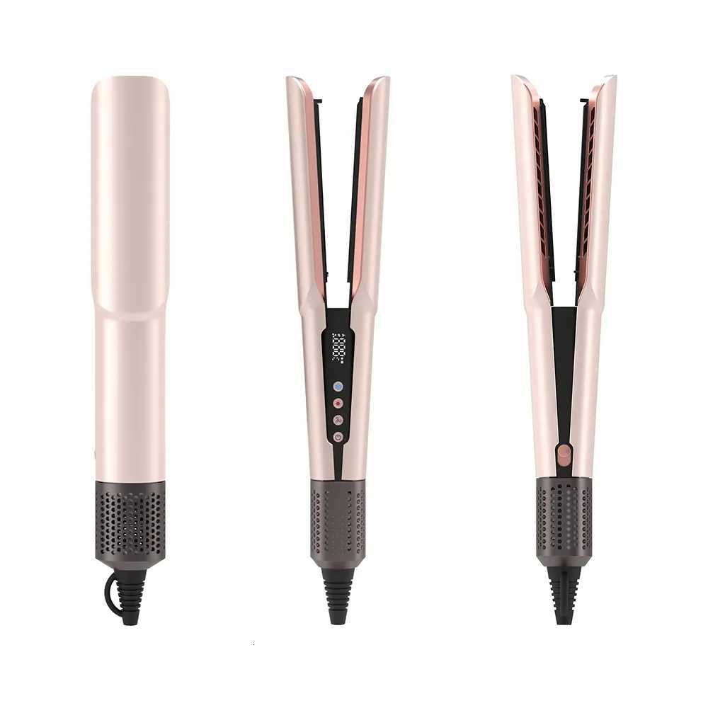 New Arrival BLDC Hot Air Styler Electric Air Straight Wet to Dry Flat Iron Hair Straightener X251114