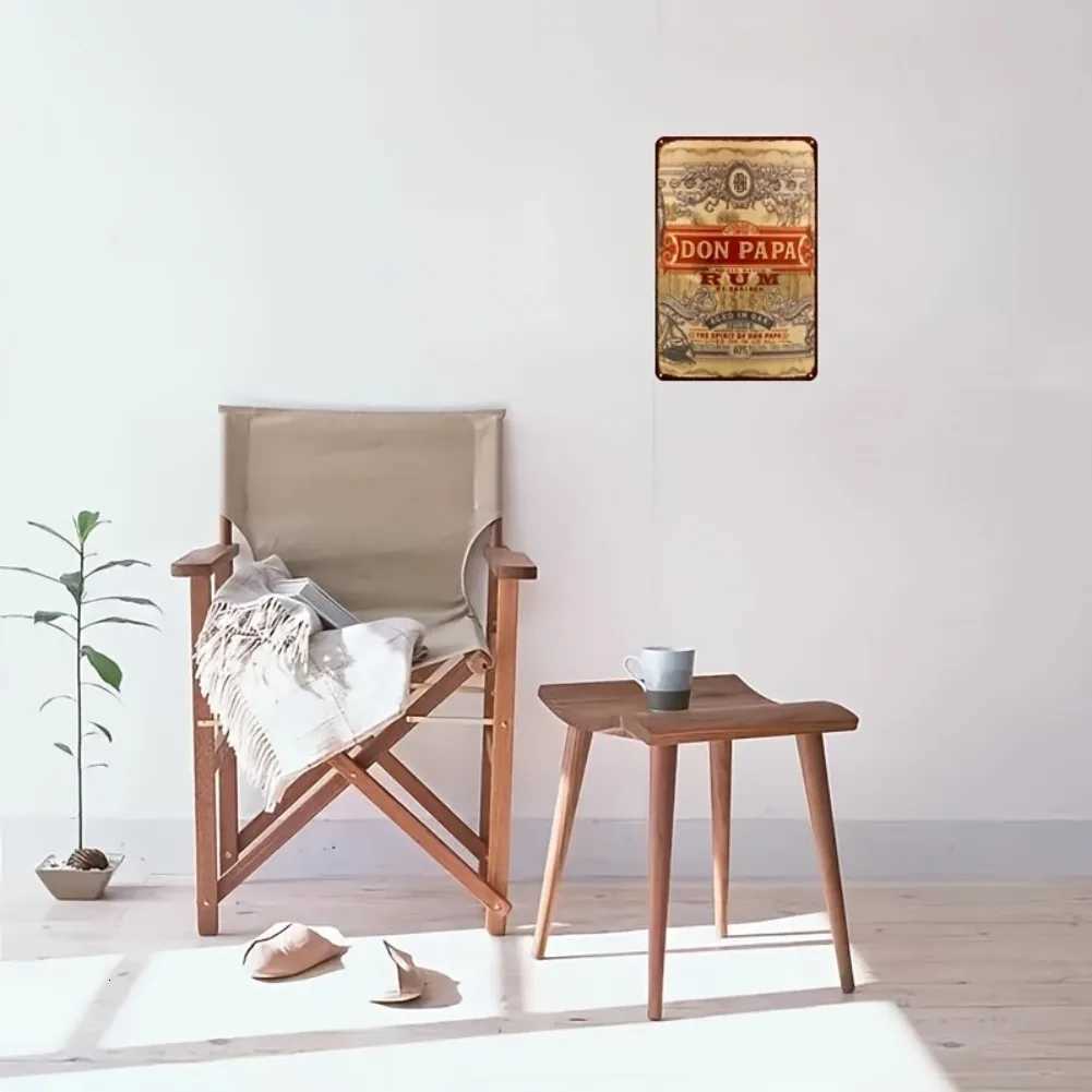 1pc 20x30cm 2D Flat Don Papa Rum Metal Sign - Antique Tropical Poster Rustic Decor for Home Bar/RestaurantM251114