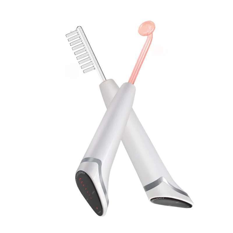 Handheld High Frequency Beauty Hine 6 In 1 Electrode Wand Violet Ray Hair Growth Wrinkles Removal Skin Care Tool