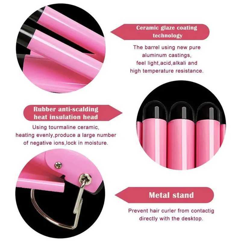 Professional Hair Curling Iron Ceramic Triple Barrel Hair-Curler Irons Hair Wave Waver Styling Tools Hair Styler Wand for WomanT251114