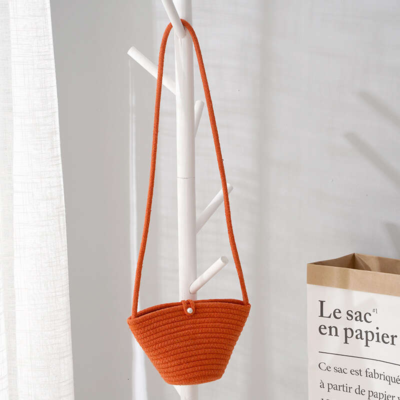 Handmade Beach Bag 2024 New Summer Grass Handmade Woven Women's Water Bucket Beach Mobile Change One Shoulder Crossbody Bag Kq2