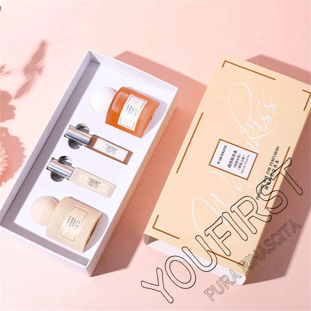 Original Brand Perfume Women 100Ml Pheromone Parfum Femme Gift Box 4Pcs Set Lasting Plant Ral Scent Profumo Donna For Date