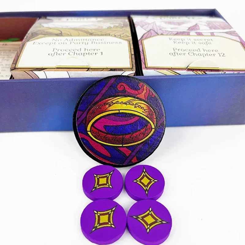 The Lord of The Rings The Fellowship of The Ring Trick-Taking Game Bilingual Board Game Cooperative Strategy Card Game Adventure C251114