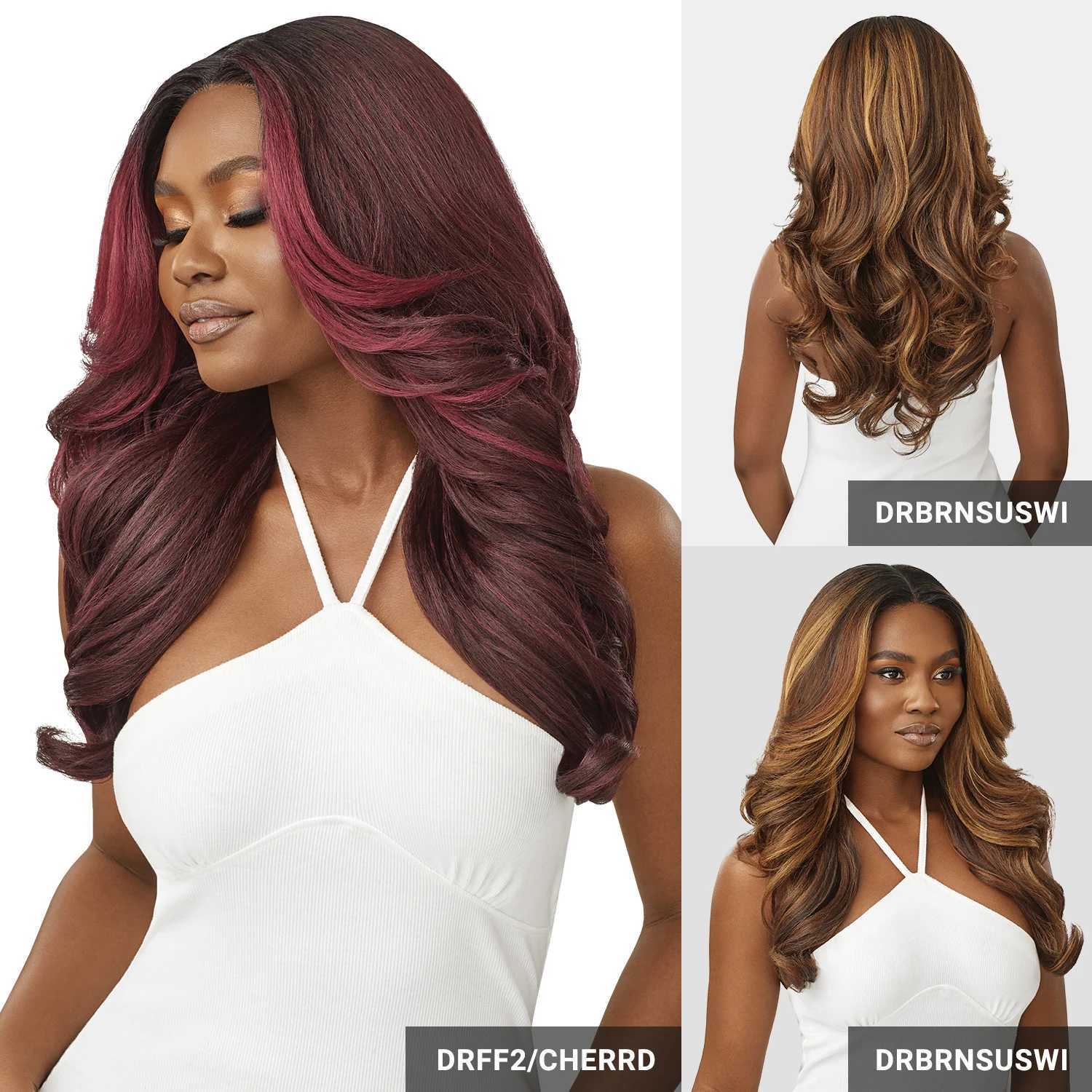 Outre HD Lace Front Synthetic Wig Glueless Talha C251114