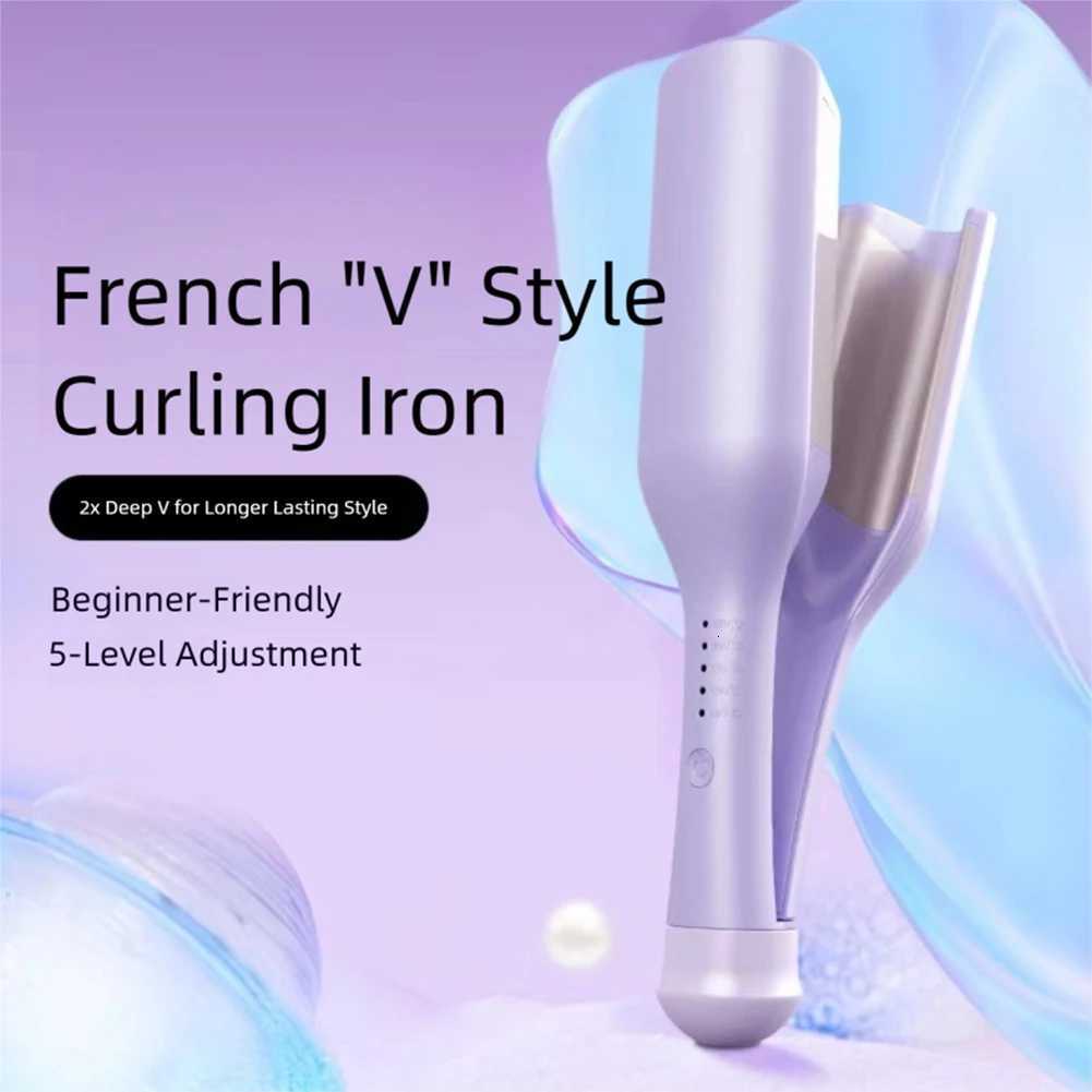 Professional Hair Styling Tool For Loose Waves Fast Heating Wireless Hair Curler Wand For Home TravelT251114