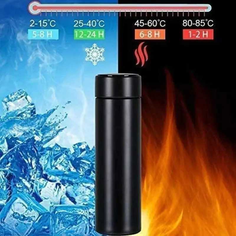 316Stainless Steel Smart Thermos Mug LED Temperature Display Touch Control InsulatedWater BottleTeaSeparation for Christmas Gift C251114
