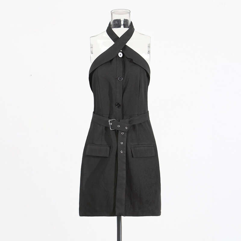 Designer Chic Women's Spring Collection 2025 - Casual Short Suit with Adjustable Straps & Contoured Fit