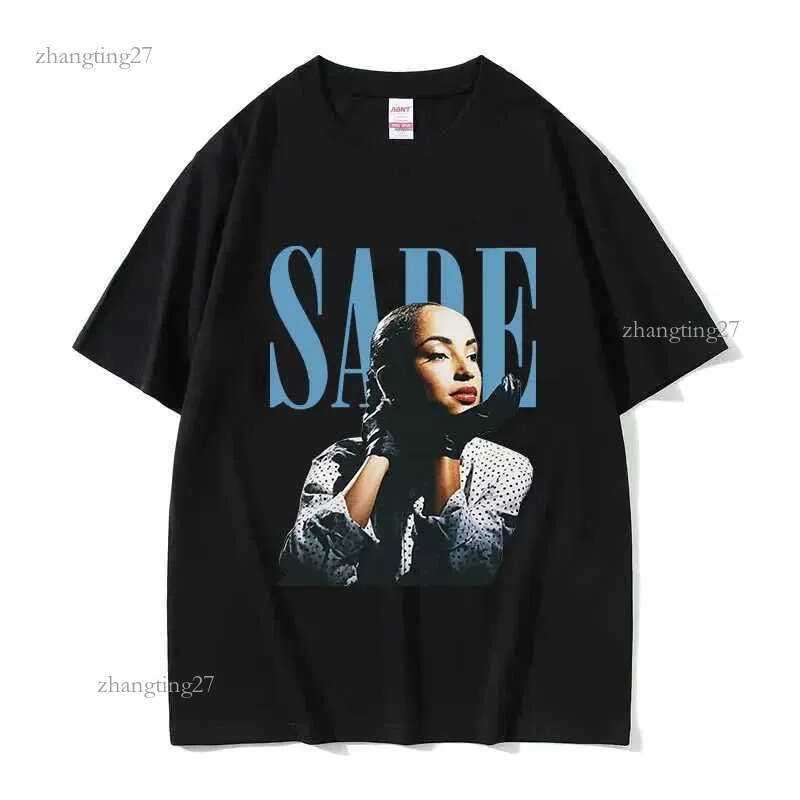 Vintage Inspired Graphic Tee - 90s Singer Print Short Sleeve Cotton T-Shirt for Men and Women