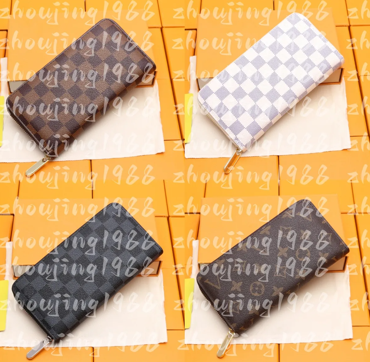 10A Luxurys Denim Wallet Designer Wallet Men's Women's Zipper Wallet Mini purse designer bag Card Holder Coin Wallets Key Holder Cards Holder Long Wallet short purse