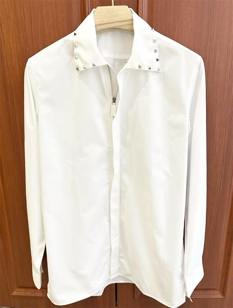 2025 Designer dress shirt Button Up Dress Shirt Formal Business Casual Long-sleeved Mens Shirts Breathable Long Sleeve Brand Fashion Casual shirt Clothing M-3XL A5