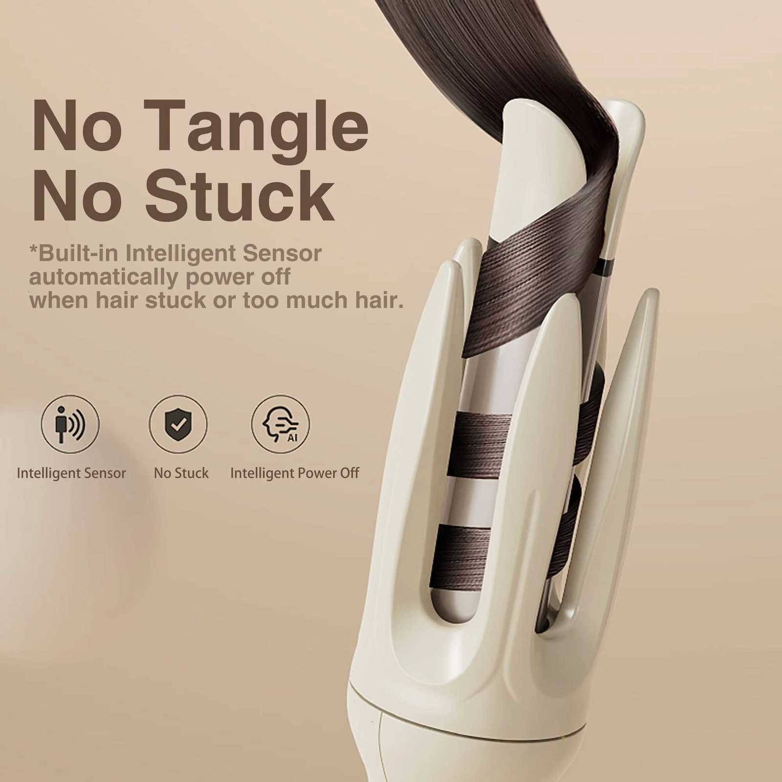 Automatic Hair Curler 28mm Barrel Styler 4-Speed Temperature Control Intelligent Sensor Anti-Tangle Auto Power-Off Ideal HT251114