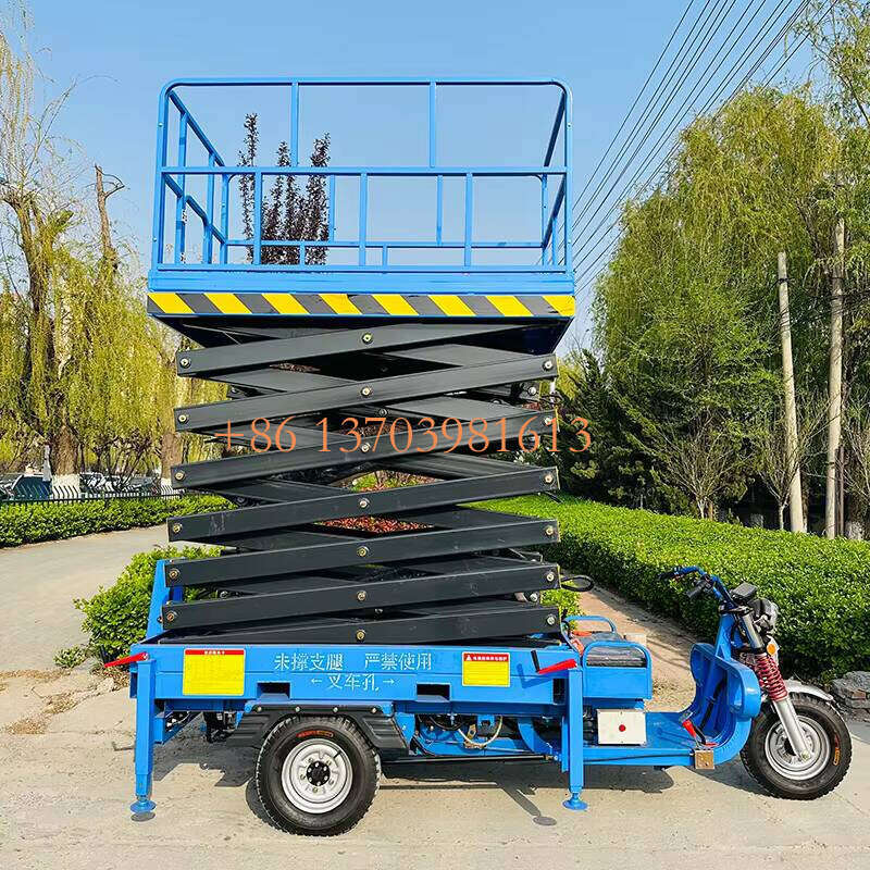 320 450 Kg Full Electric Mobile Folded Platform Portable Hydraulic Scissor Lifting Equipment for Narrow Space