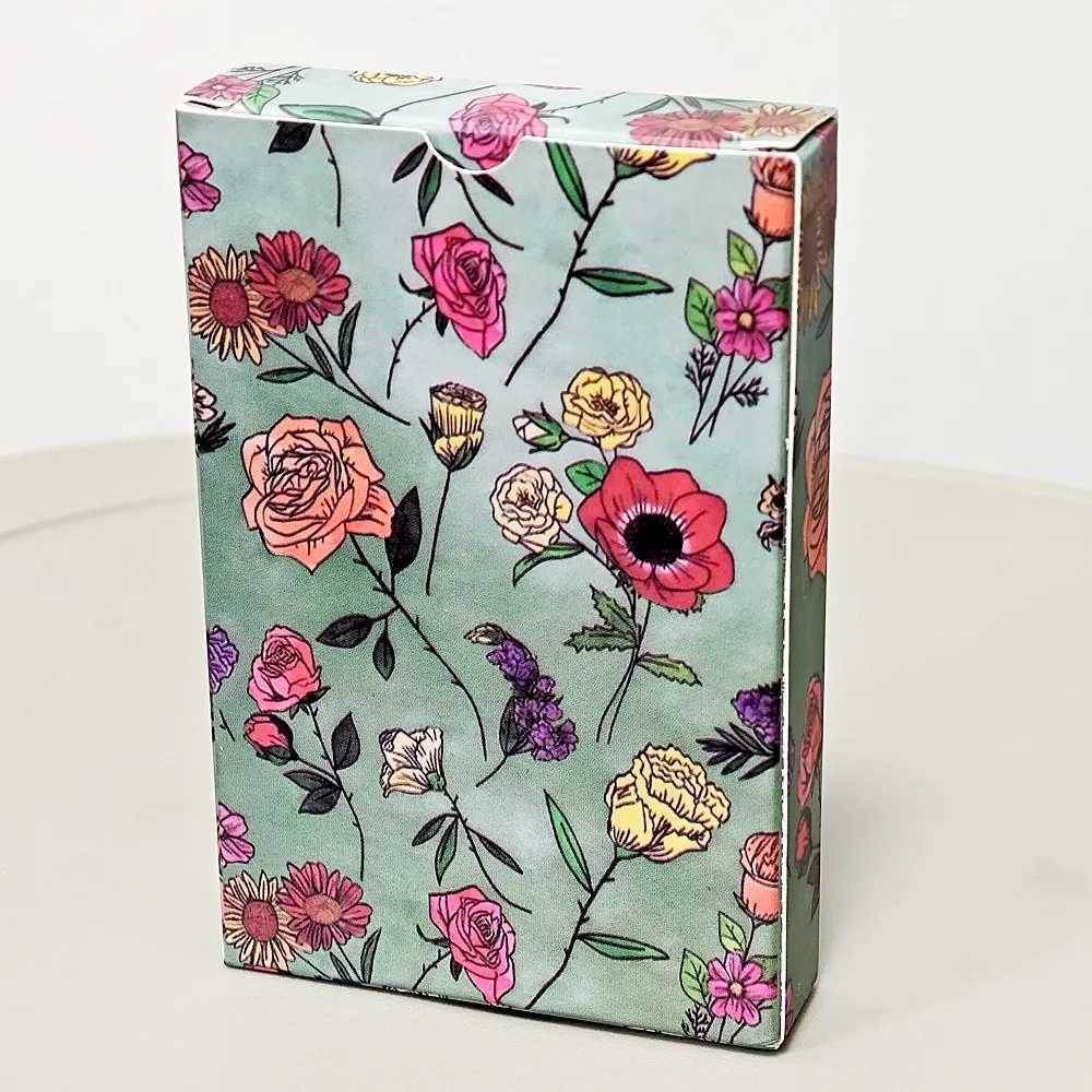 96cm Floraneum Lenormand Tarot Oracle 36 Lenormand Cards Illustrations Embellished with Flowery Decor C251114