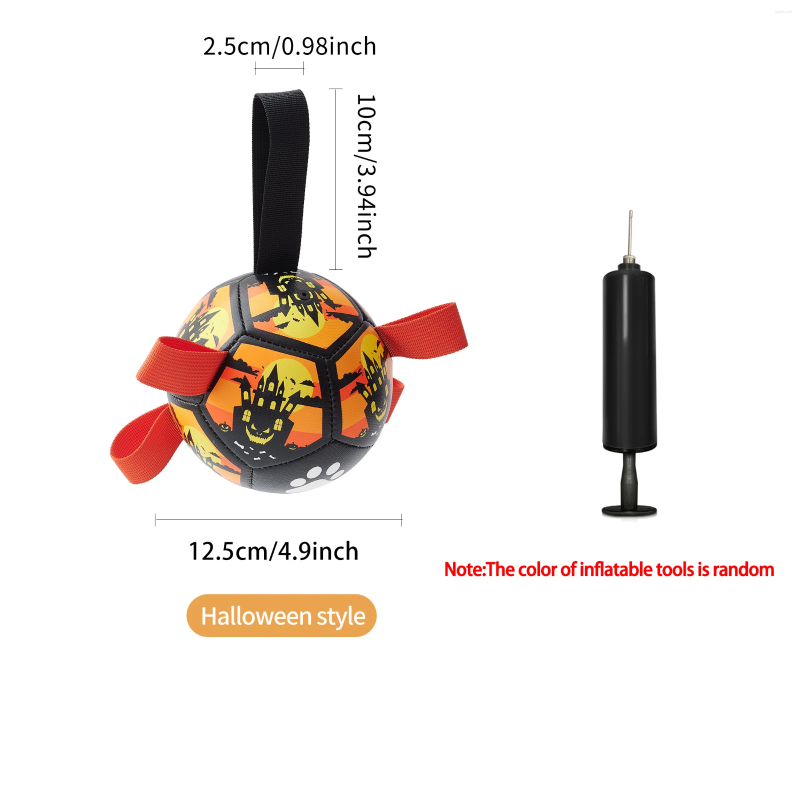Update Pet Football Halloween Christmas 12.5-22Cm Toys Ball Dog Bite Chew Balls Pets Accessories Puppy Outdoor Training Soccer Toy