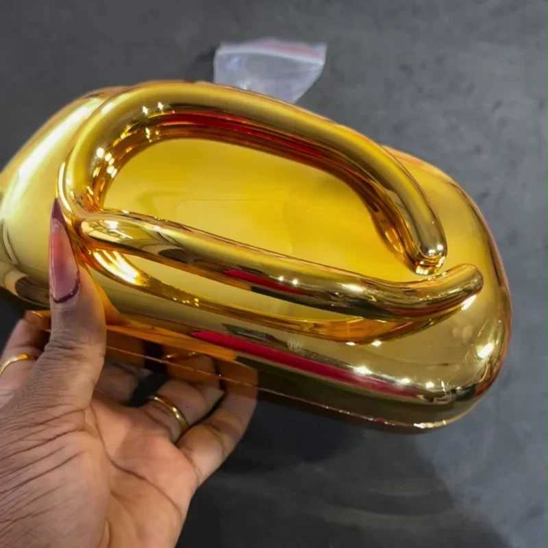 Gold Metal Closure Box Clutch Bag for Women Evening Wedding Party Cute Purse crossbody Bag purple green Metal handle Handbag K251113