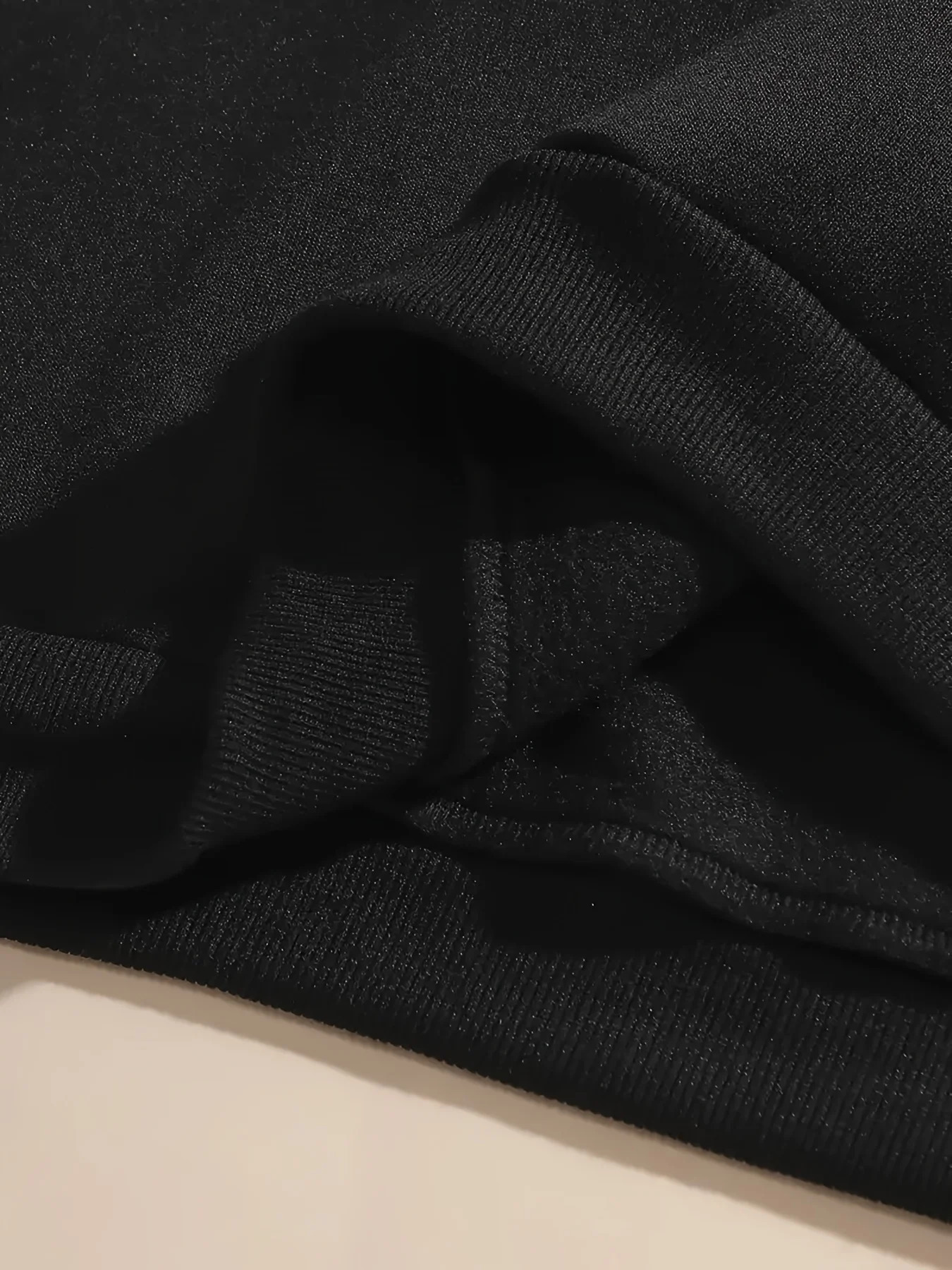 Letter Print Kangaroo Pocket Hoodie Casual Long Sleeve Drawstring Womens Clothing 250414Z