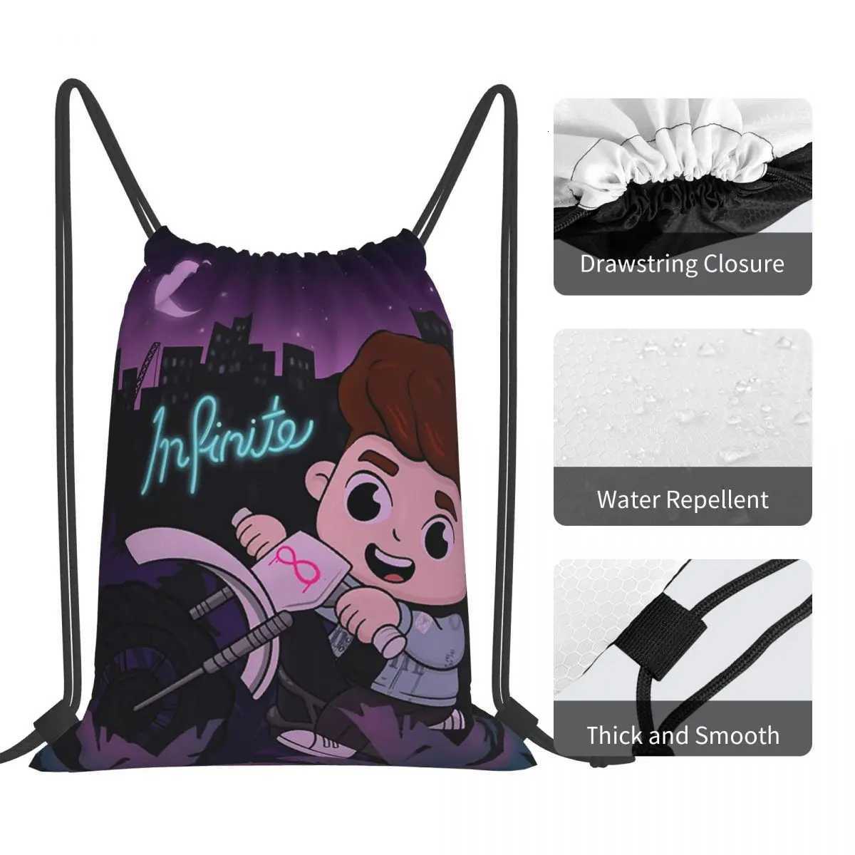 Caylus Backpacks Casual Portable Drawstring Bags Sports Bag Book Bags For Travel SchoolW251113
