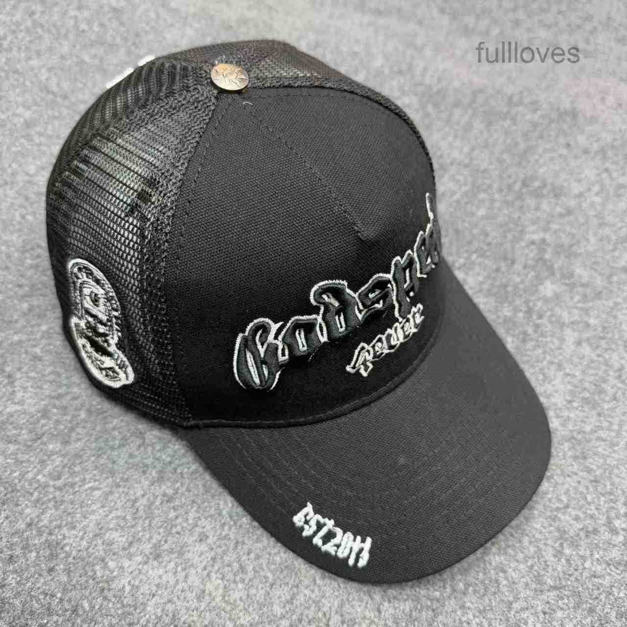 Fashion High Street Godspeed Trucker Hat Designer Baseball Cap Men Women Fashion Adjustable And Snapback Baseball Caps Outdoor Ball Caps Hats