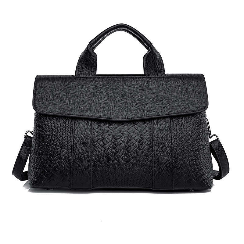 designer bag Ladies' handbag, fashionable woven pattern, large capacity women's high-end feeling, hot selling shoulder bag, work commuting b