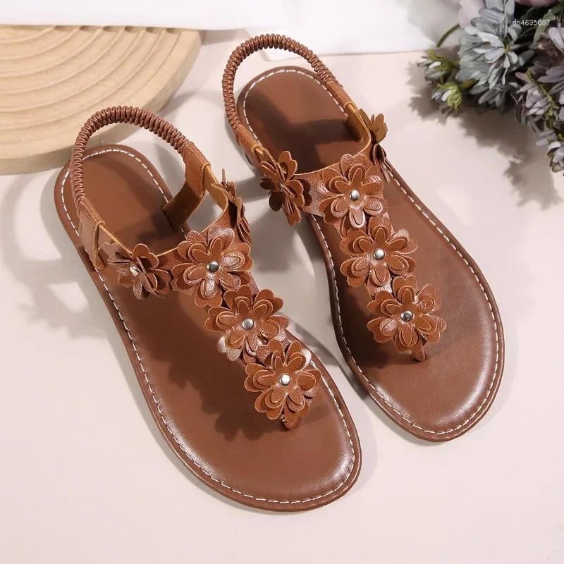 Sandals Women's Shoes 2025 High Quality Pinch Toe Fashion ral Beach Women Summer Plus Size Flat hurenlakeshoes hurenlakeshoes hurenlakeshoes
