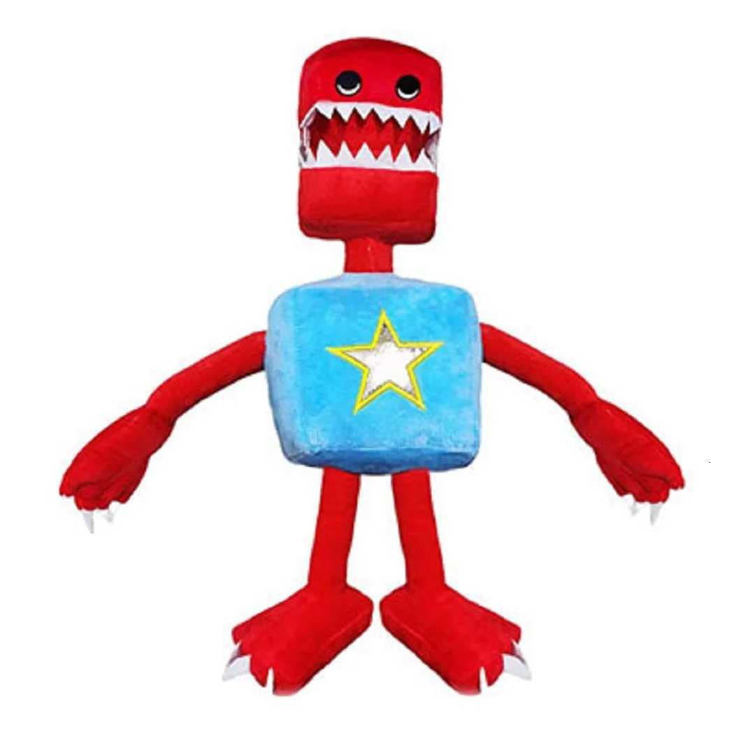 Cartoon Boxy Boo Toy Scary Game Peripheral Dolls Red Robot Filled Plush Dolls Holiday Gift Collection Dolls Y251114