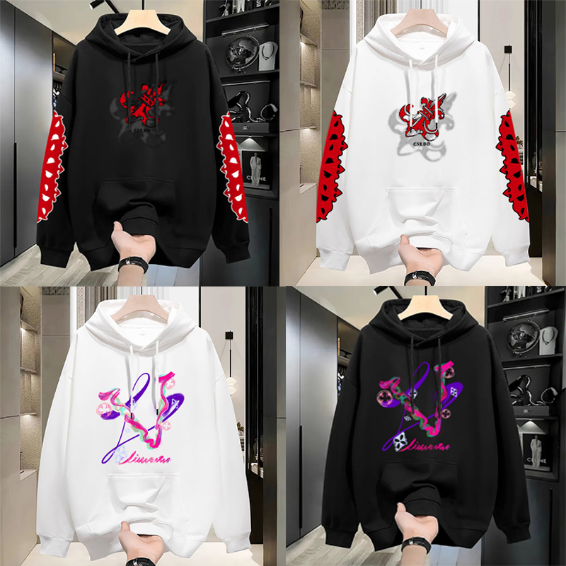 designer Men Hoodies Luxury Brand Pure cotton loose long-sleeved coat top Hooded sweatshirt for male students, new style S-5XL