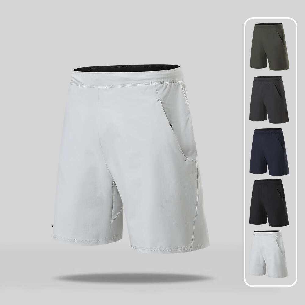 L-37003 Men's Summer Quick-Dry Sports Shorts, Casual Outdoor Running Five-Point Fitness Training Shorts, Lightweight Breathable Golf Workout Shorts