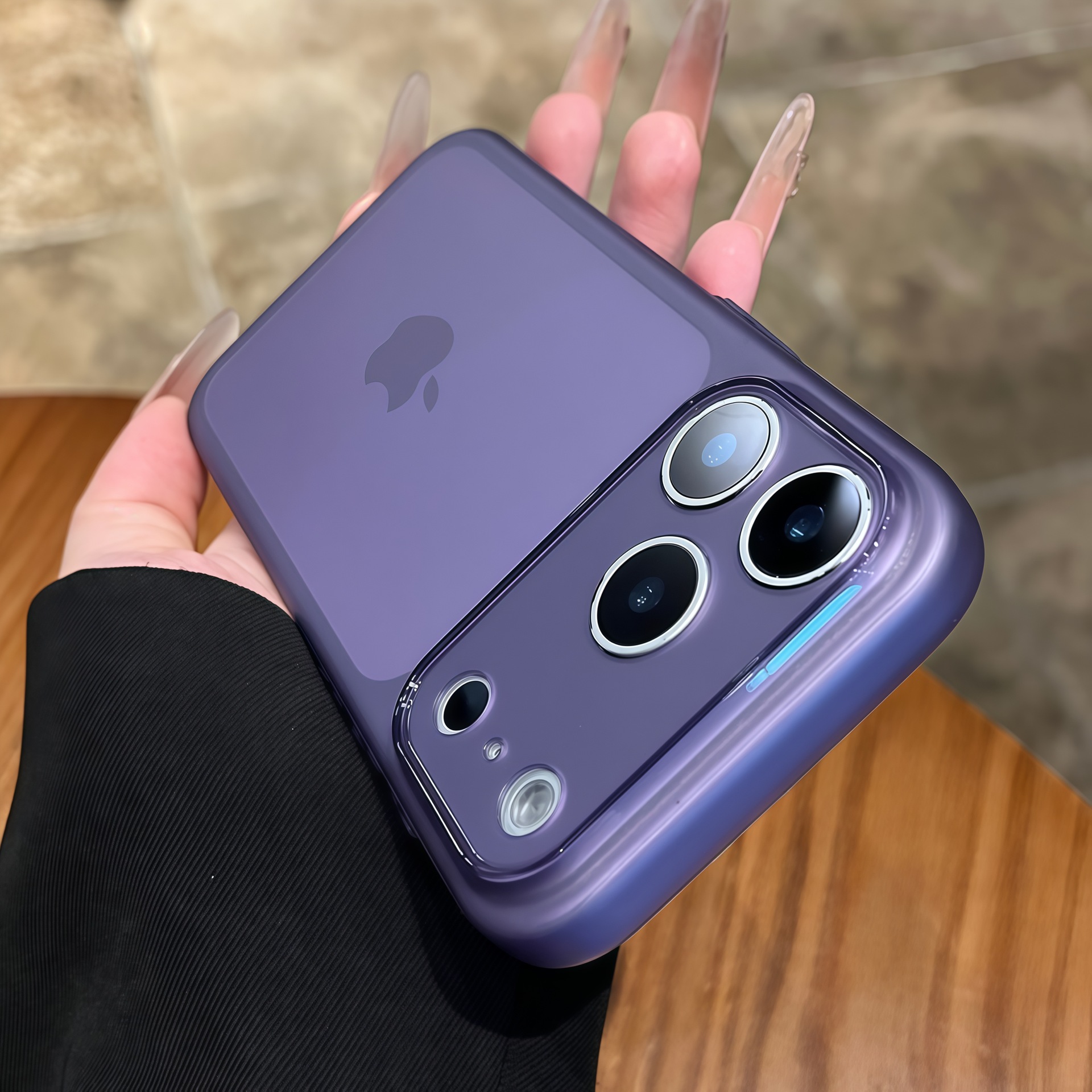 Ultra-thin, suitable for Apple phone cases, full coverage of silicone soft case in solid color