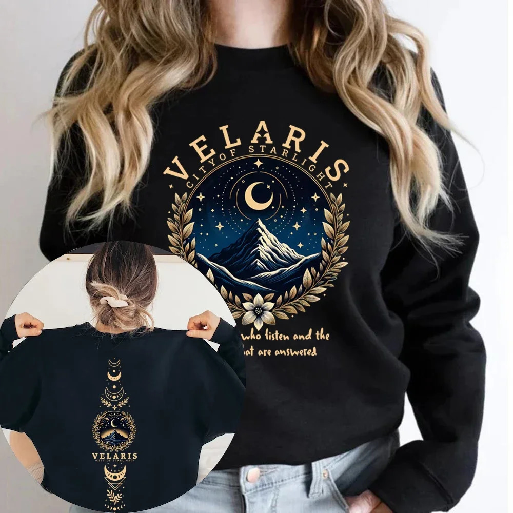 Velaris City of Starlight sweatshirt ACOTAR hoodie night court womens graphic retro SJM Merch Pullover 250414