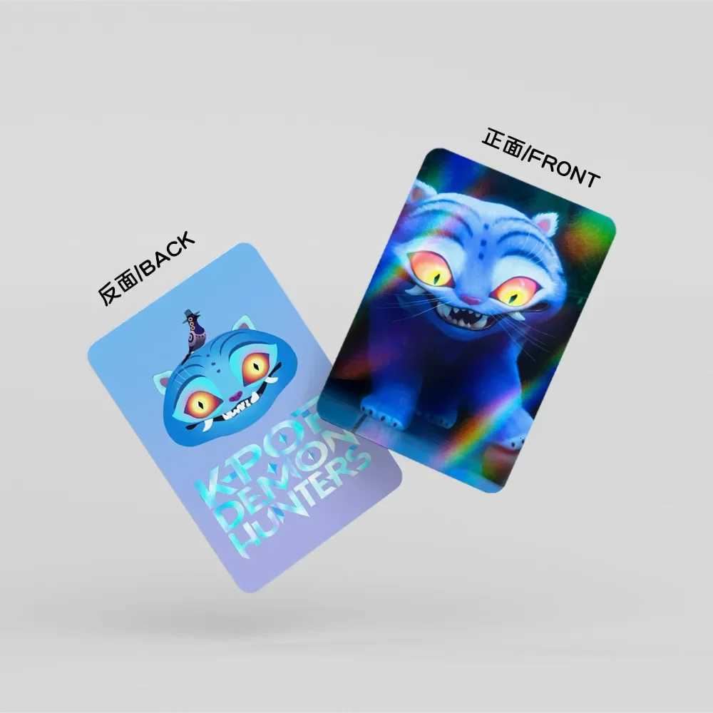 30pcs/set Kpop Demon Hunters Laser Card for Boys Girls Anime Collectible Cards Fashion LOMO Small Cards for Fans Birthday Gifts Z251111