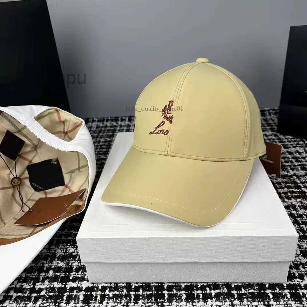 Luxe Designer Loropianna Cap Casquette For Women Mens Fashion Loropianna Man Cap Wool Baseball Cap Cotton Cashmere Fitted Hats Embroidery Beach Luxury Hats 90a