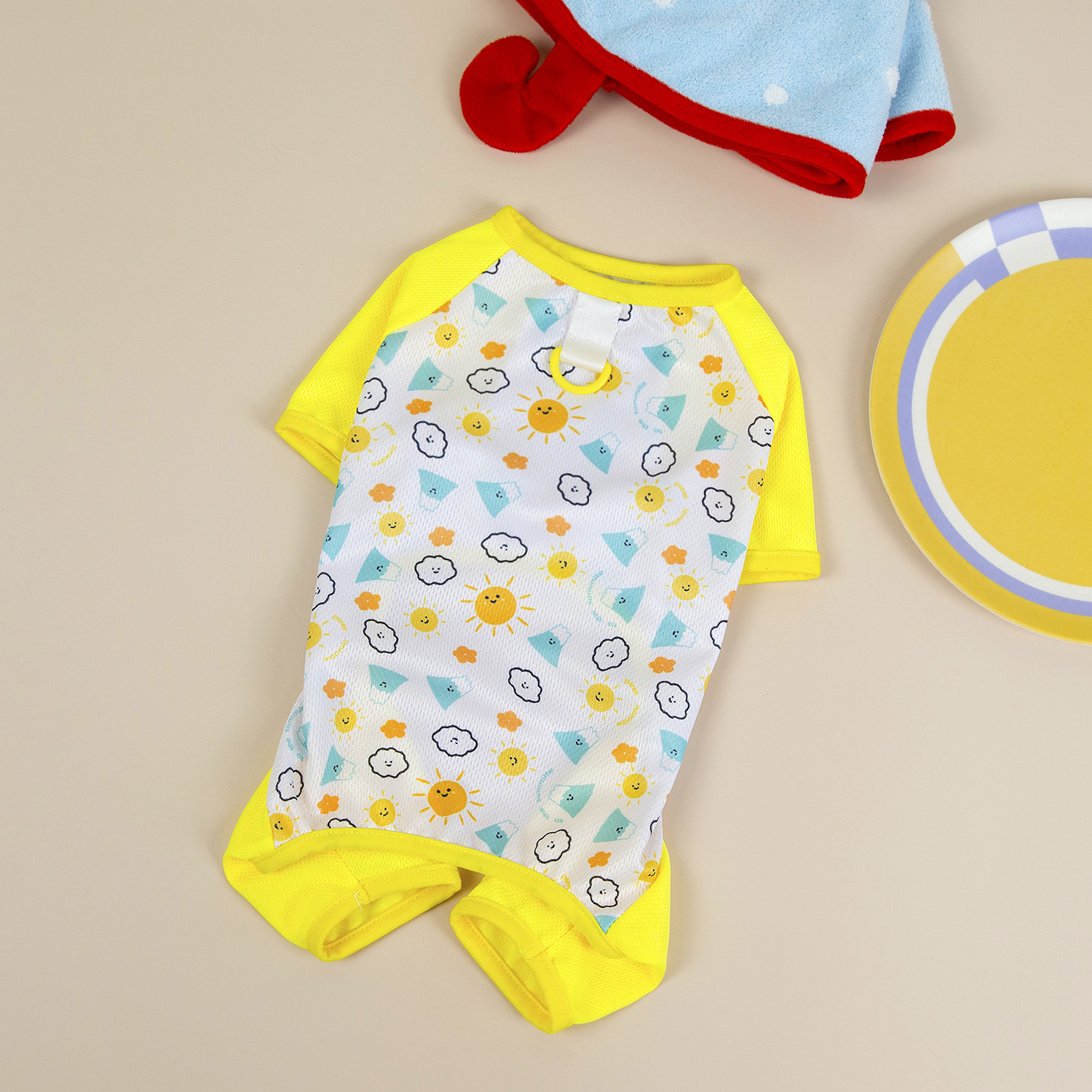 Dog Clothes Dog Pajamas Costumes for Indoor Outdoor Comfortable Puppy Pajamas Soft Breathable Dog Jumpsuit Shirt Coat for Medium and Small Dog XL A82