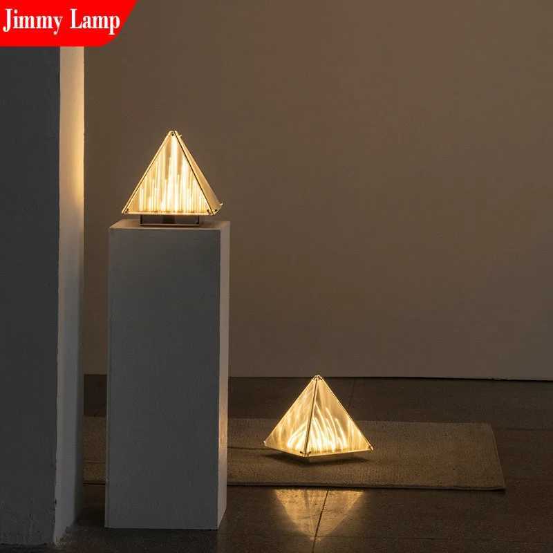 Scandinavian Crystal Desk Lamp Designer Living Room Bedroom Headboard Decoration Ambient Art Lighting Modern Study Fixture M251114