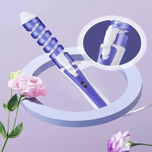 Magic Spiral Curling Iron Electric Hair curler Home Fast Heating Ceramic Curler Hair Styling Portable automatic rotatingT251114