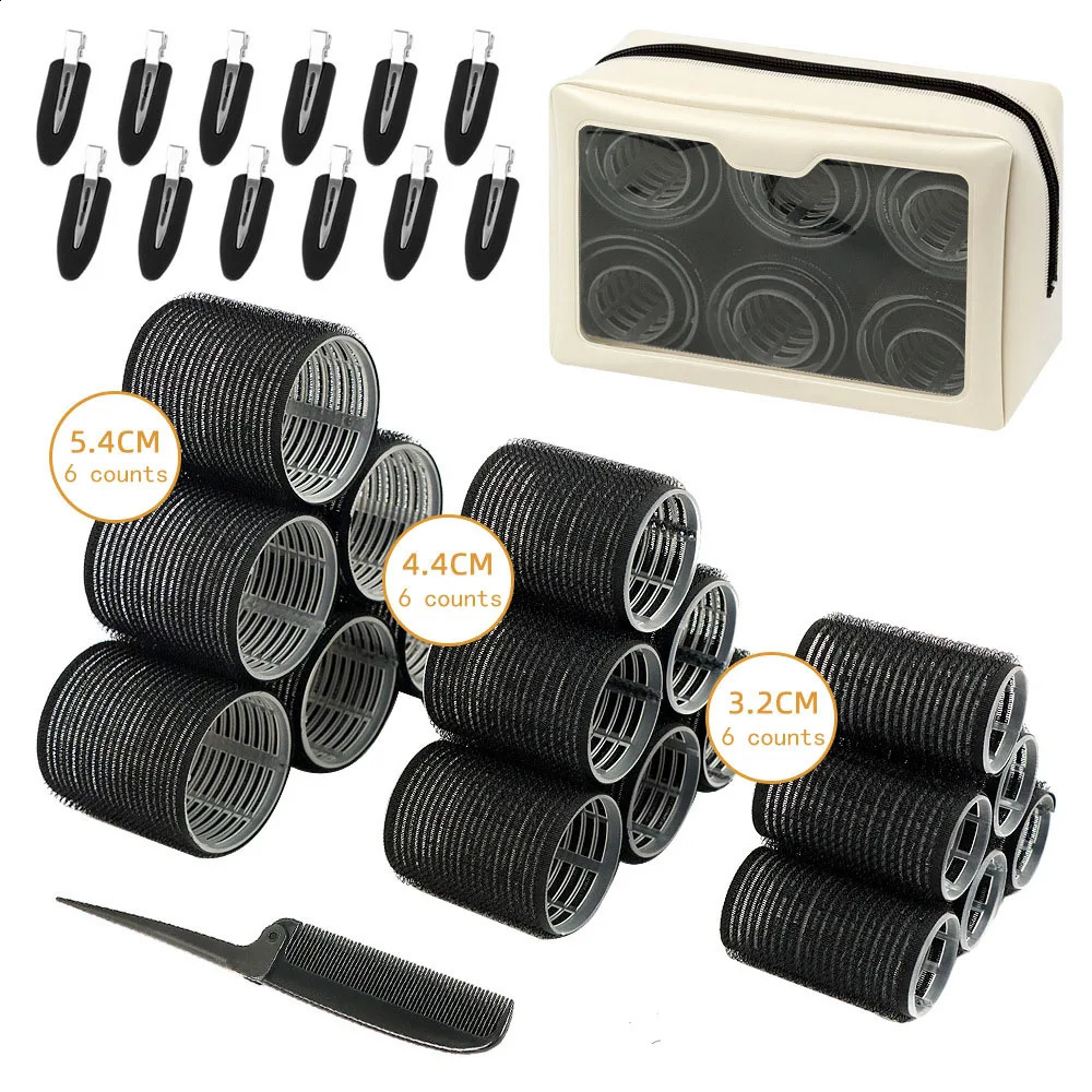 Air Bangs Curling Tube Large Cosmetic Bag Curler Set Bangs Curling Hair Diva 250409