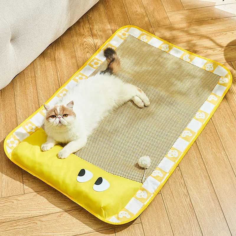 Cool pet mattress in summer - breathable gel infused sleep pad suitable for dogs and cats with antiskid base pet sleep ice Pa X250412
