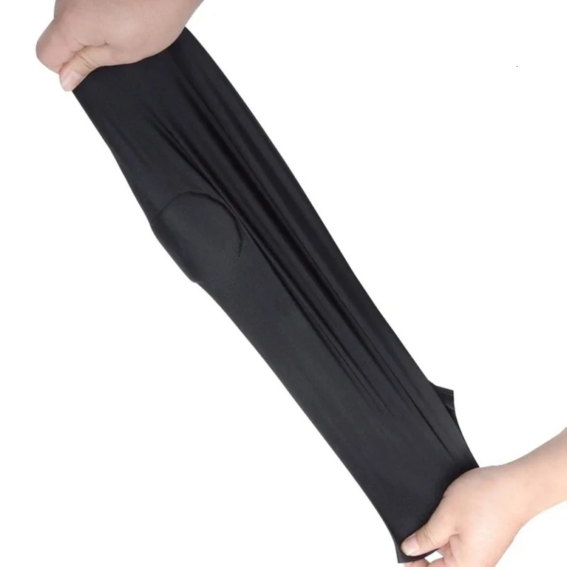 Black Elasticity Balaclava Cap Unisex Fetish Full Face Mask Standard Seamless Bondage Hood for Cosplay Party Hat Tactical Games 250410