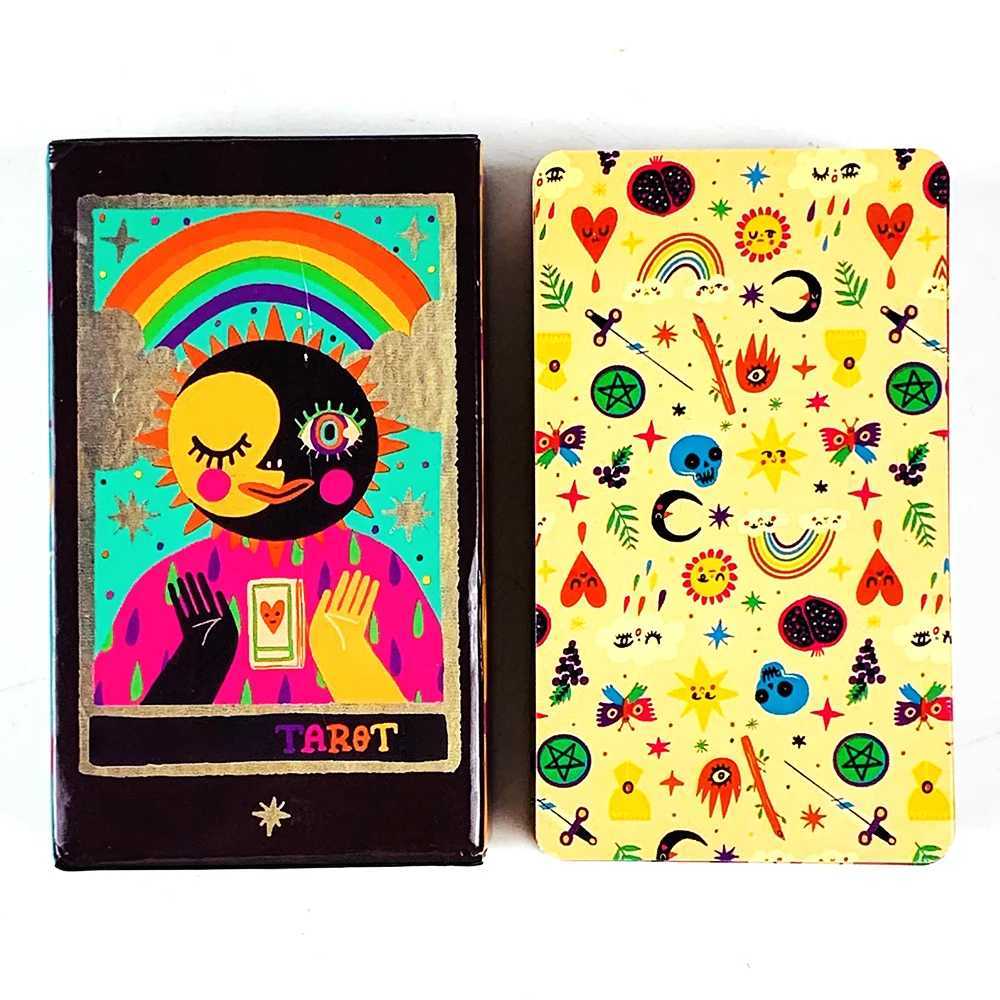 Tarot Cards A 78 Oracle Fortune Telling Divination Cards Board Game Family Nights GiftsHalloween and Christmas Gifts C251114