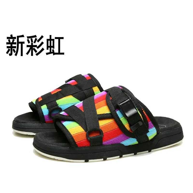 2022 hot selling mens summer shoes Plus size 36-45 slider fashionable couple slider flip comfortable casual shoes W250414