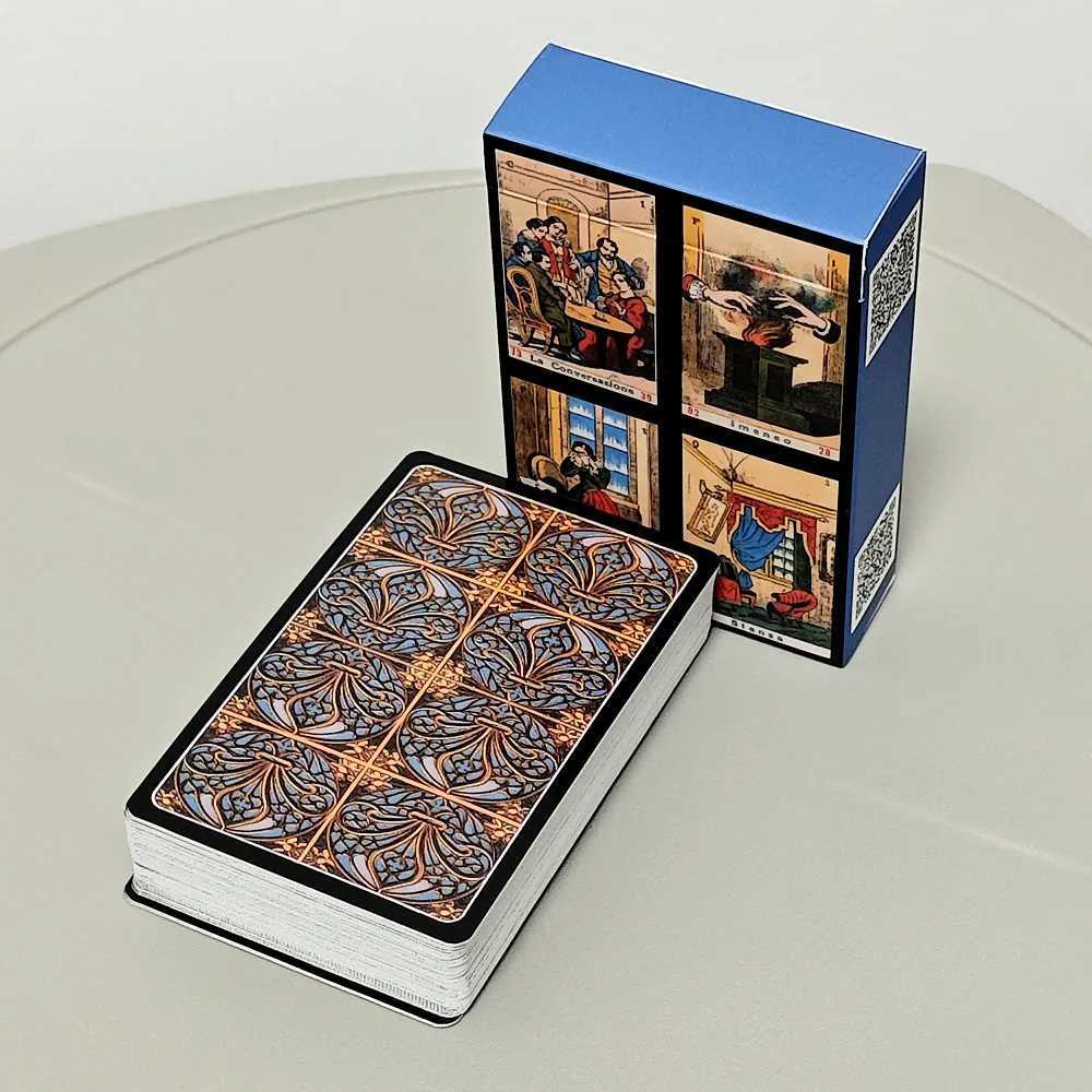52 Pcs Oracle Sibyl Cards 96cm Every Day Oracle Deck Sibilla Italian Deck For Party Game Birthday Gift C251114