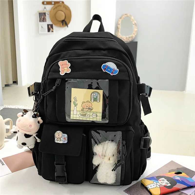 Girls Backpack Cute School Bags For Student Teens Girls Pockets Women Laptop BackpackW251113
