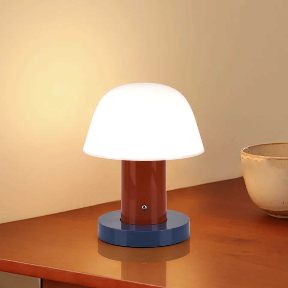 Bedroom bedside decorative light USB charging LED mushroom touch switch atmosphere light M251114